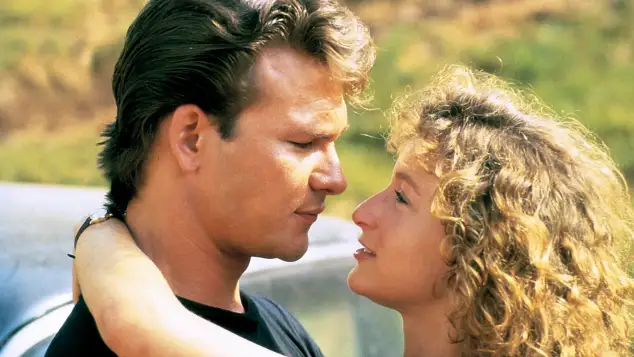 Patrick Swayze and Jennifer Grey