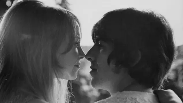 Pattie Boyd y George Harrison