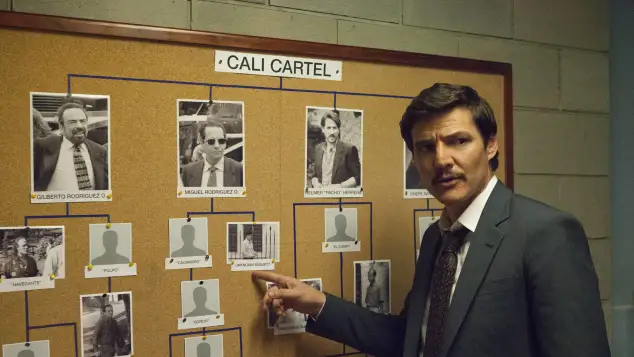 Pedro Pascal in 'Narcos'