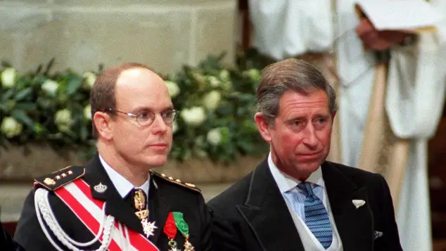 Prince Albert and Prince Charles
