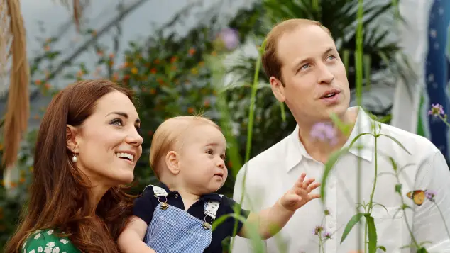 Duchess Kate, Prince George and Prince William