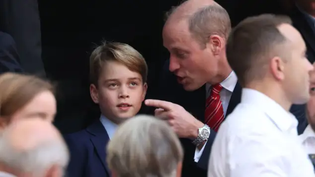 Prince William and Prince George