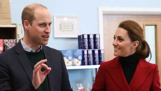 Le prince William et la princesse Kate de Galles
