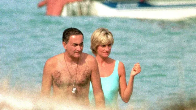 La Princesa Diana y Dodi Fayed 
