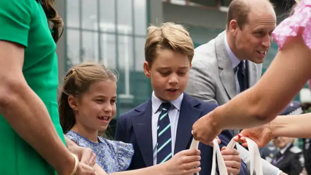 Princess Charlotte and Prince George
