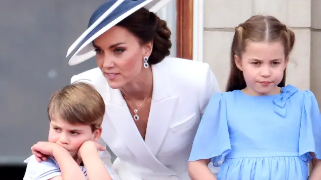 Princess Kate, Prince Louis and Princess Charlotte