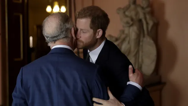 Prince Charles and Prince Harry
