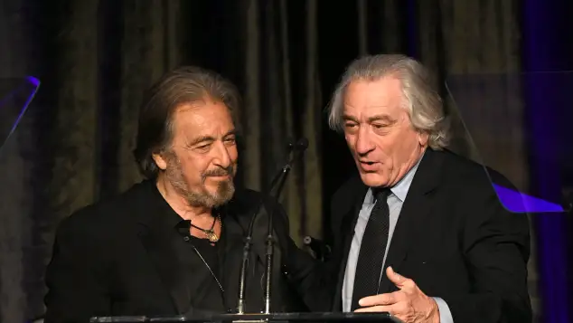 Al Pacino and Robert De Niro 