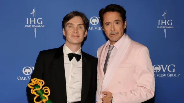 Robert Downey Jr. and Cillian Murphy