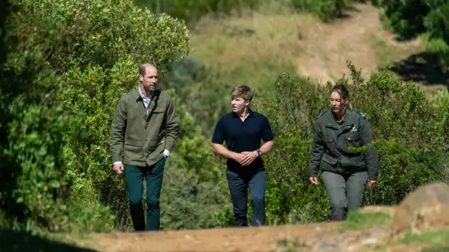 Robert Irwin and Prince William