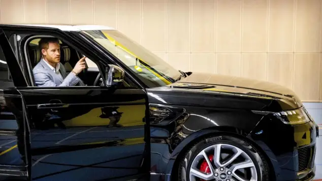 Prince Harry Range Rover