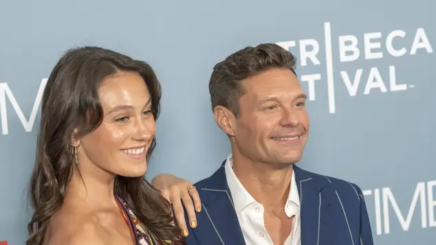 Ryan Seacrest and Aubrey Paige