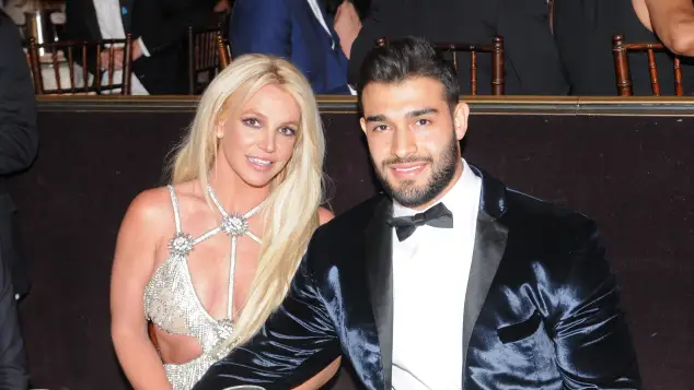 Britney Spears and Sam Asghari