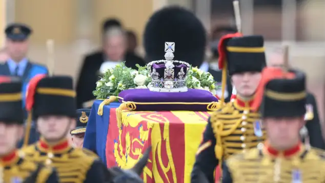 Queen's coffin