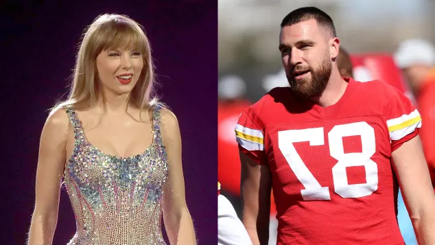 Taylor Swift and Travis Kelce