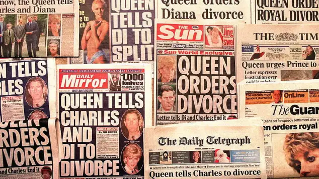 Princess Diana and Prince Charles' Divorce