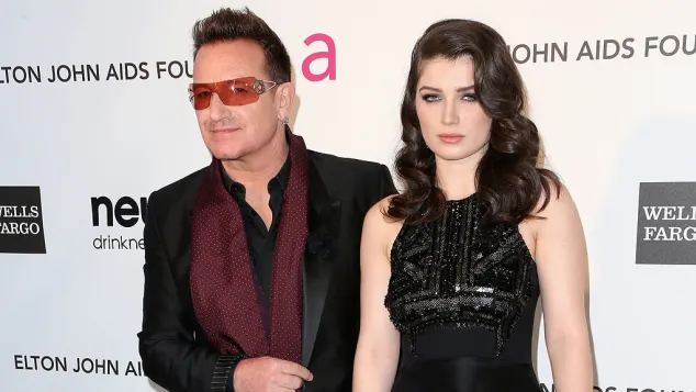 Bono y su hija Eve Hewson