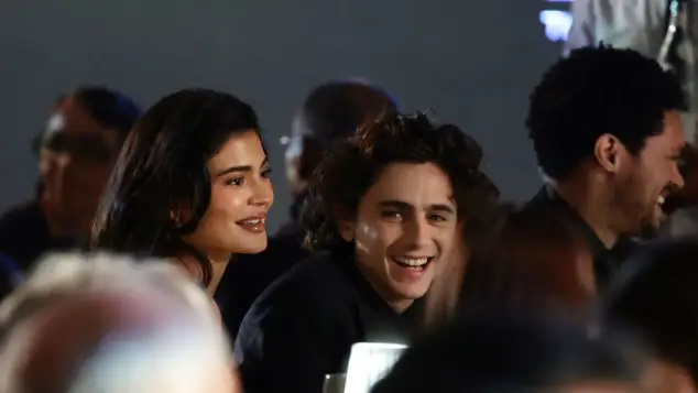 Timothée Chalamet and Kylie Jenner