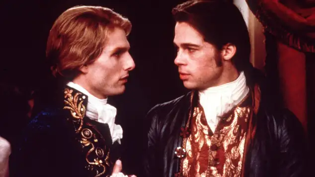 Tom Cruise y Brad Pitt en 'Entrevista con el vampiro'