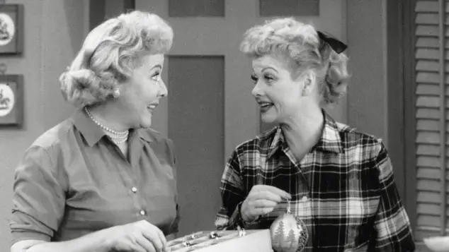 Lucille Ball and Vivian Vance on 'I Love Lucy'