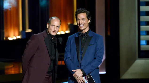 Woody Harrelson and Matthew McConaughey