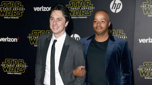 Zach Braff and Donald Fraison