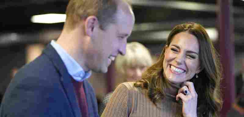 Prince William And Duchess Kate Seen With Adorable Puppy