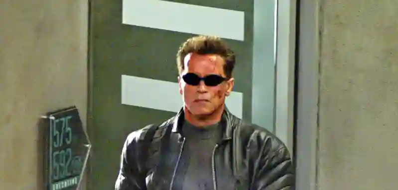 Arnold Schwarzenegger in "The Terminator"
