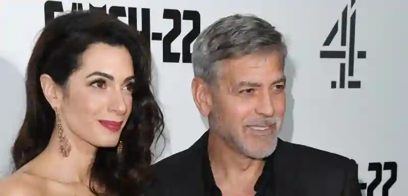 Amal Clooney and George Clooney 2019