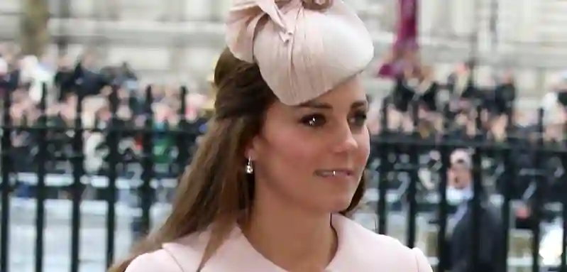 Kate Middleton beim Besucht der Westminster Abbey