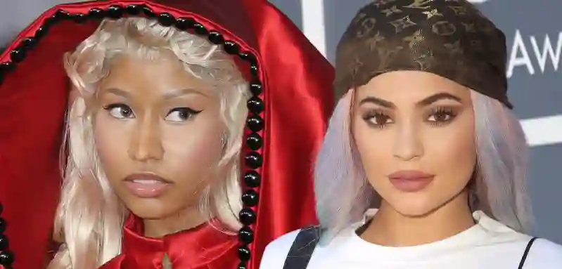 Nicki Minaj and Kylie Jenner made a splash with their outfits
