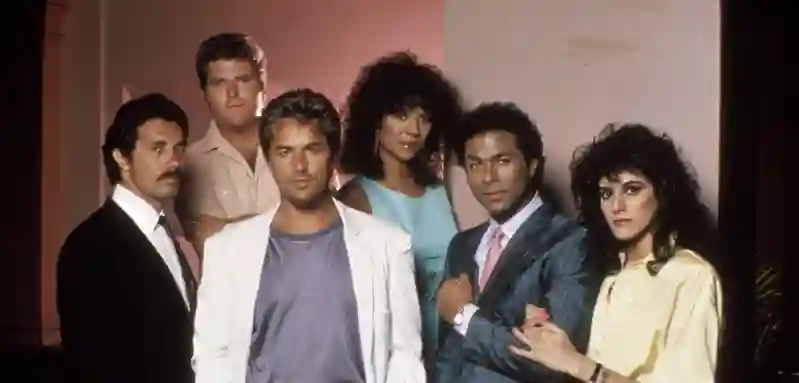 The Cast of 'Miami Vice'.