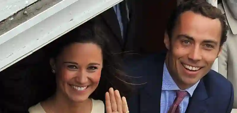 Pippa Middleton and James Middleton in 2012.