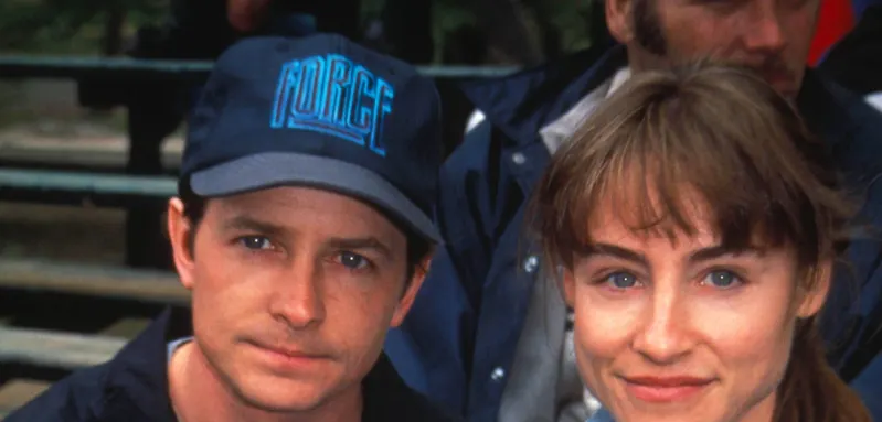 Michael J. Fox and Tracy Pollan
