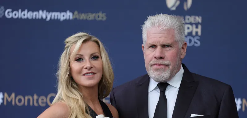 Allison Dunbar and Ron Perlman married wife 2022 wedding news Hellboy actor fiancee girlfriend