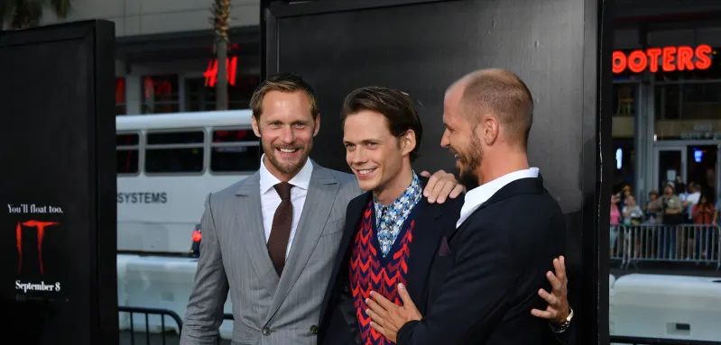 Alexander Skarsgård, Bill Skarsgård and Gustav Skarsgård