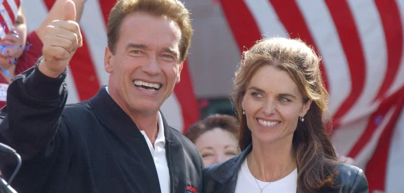 Arnold Schwarzenegger and Maria Shriver