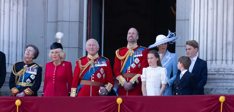 British Royals at Trooping the Color
