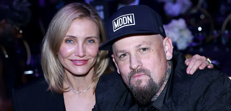 Cameron Diaz and Benji Madden