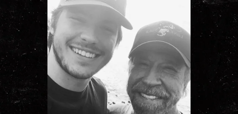 Dakota Norris and Chuck Norris