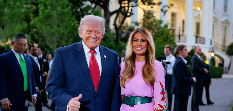 Donald Trump and Melania Trump