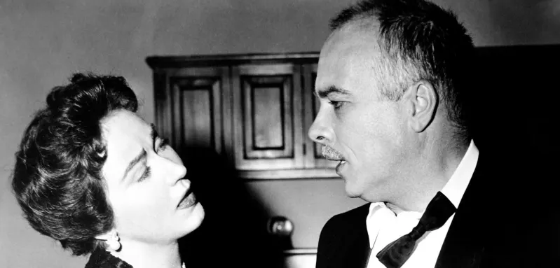 ROCK, PRETTY BABY, from left, Fay Wray, Edward Platt, 1956 Ref:MBDROPR EC025 PUBLICATIONxINxGERxSUIxAUTxONLY Copyright: