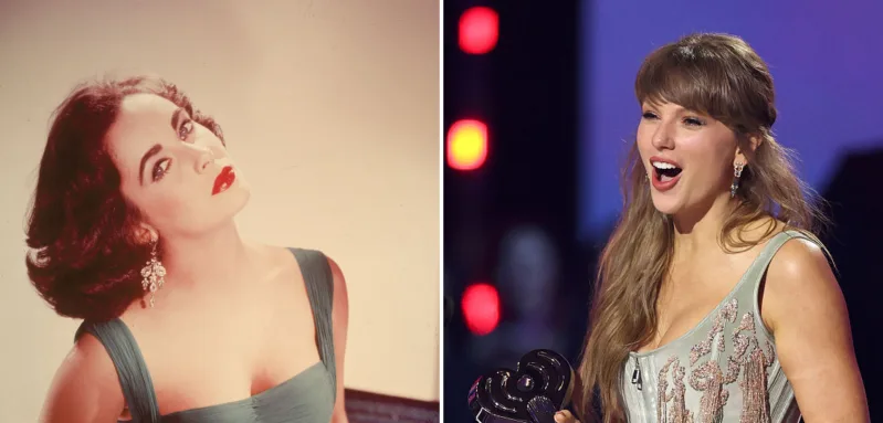 Elizabeth Taylor and Taylor Swift