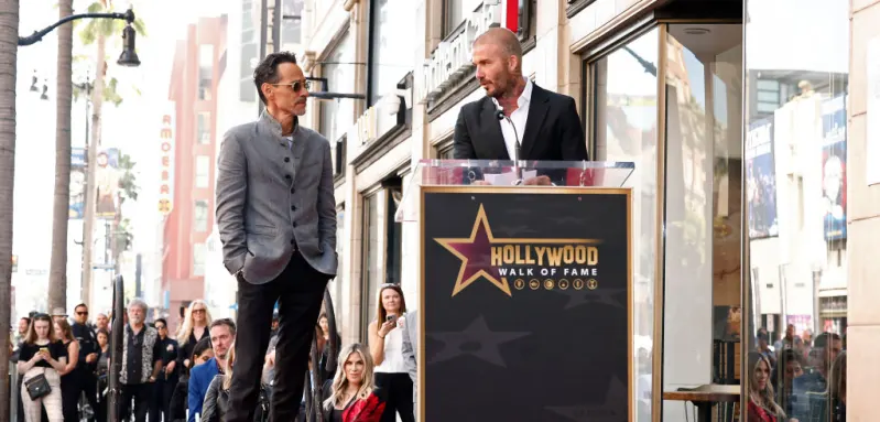 Marc Anthony Gets His Very Own Star In The Walk Of Fame!