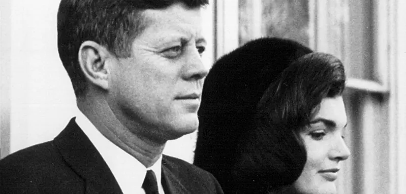 John and Jackie Kennedy