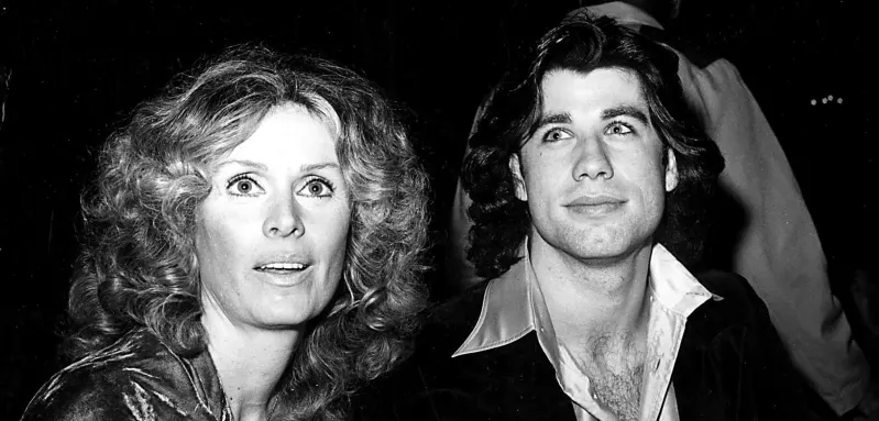 Jan 1 2011 JOHN TRAVOLTA AND DIANA HYLAND AT THE GOLDEN APPLE AWARDS 1976 2355 Â PUBLICATIONx