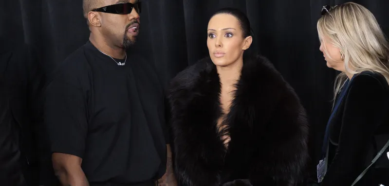 Kanye West and Bianca Censori