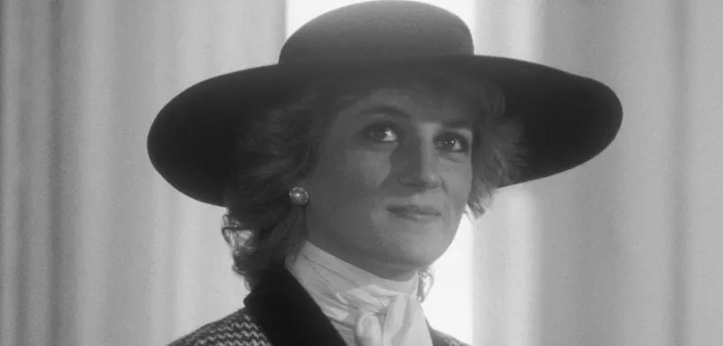 Lady Diana in 1987 during a visit to Munich