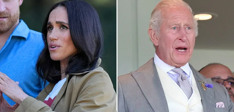 Meghan Markle and King Charles III