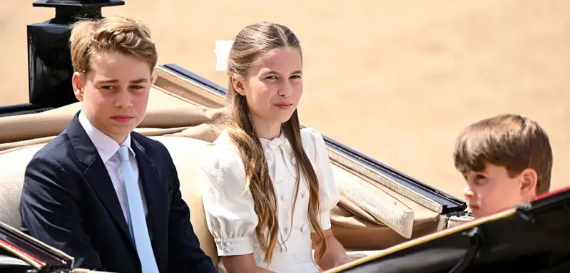 Prince George, Princess Charlotte and Prince Louis